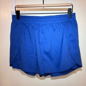 Girlfriend Collective Prism Trail Shorts - Blue